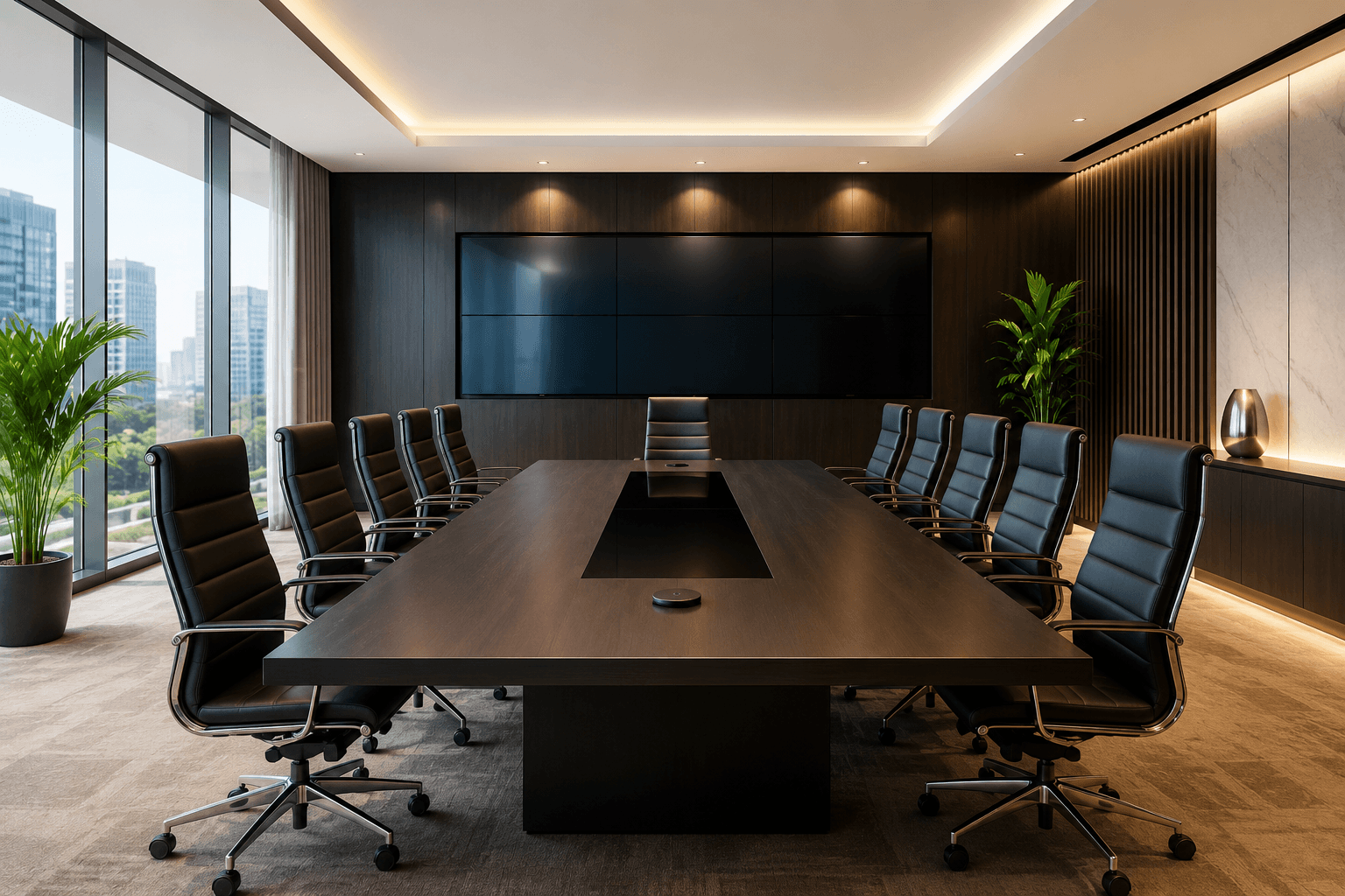 Futuristic boardroom governance technology