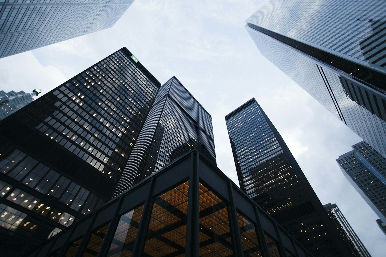 Modern banking technology headquarters